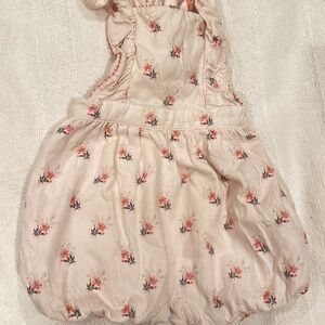 Tartine et Chocolat Pink Floral Romper